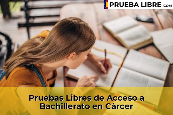 Pruebas Libres de Acceso a Bachillerato en Bonrepòs i Mirambell 99 Pruebas Libres de Acceso a Bachillerato en Càrcer