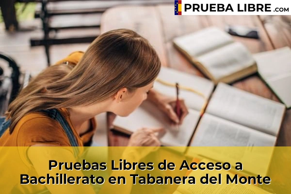 Pruebas Libres de Acceso a Bachillerato en Segovia 10 Pruebas Libres de Acceso a Bachillerato en Tabanera del Monte