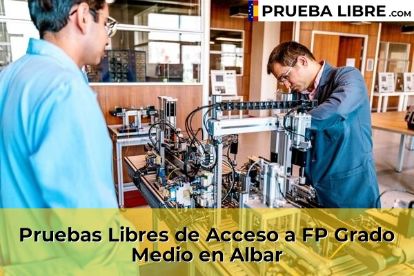 Pruebas Libres de Acceso a FP Grado Medio en Pontevedra 13 Pruebas Libres de Acceso a FP Grado Medio en Albar