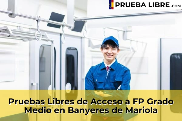 Pruebas Libres de Acceso a FP Grado Medio en Monforte del Cid 54 Pruebas Libres de Acceso a FP Grado Medio en Banyeres de Mariola