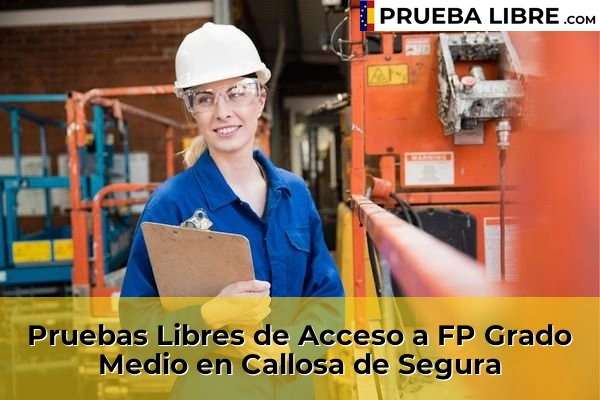 Pruebas Libres de Acceso a FP Grado Medio en Monforte del Cid 64 Pruebas Libres de Acceso a FP Grado Medio en Callosa de Segura