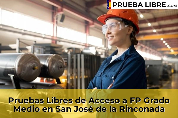 Pruebas Libres de Acceso a FP Grado Medio en Bormujos 90 Pruebas Libres de Acceso a FP Grado Medio en San José de la Rinconada