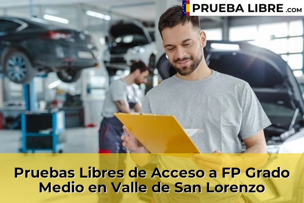 Pruebas Libres de Acceso a FP Grado Medio en Buzanada 93 Pruebas Libres de Acceso a FP Grado Medio en Valle de San Lorenzo