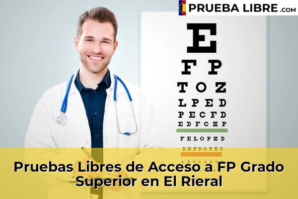 Pruebas Libres de Acceso a FP Grado Superior en El Prat de Llobregat 75 Pruebas Libres de Acceso a FP Grado Superior en El Rieral