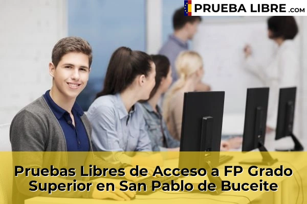 Pruebas Libres de Acceso a FP Grado Superior en San Pablo de Buceite