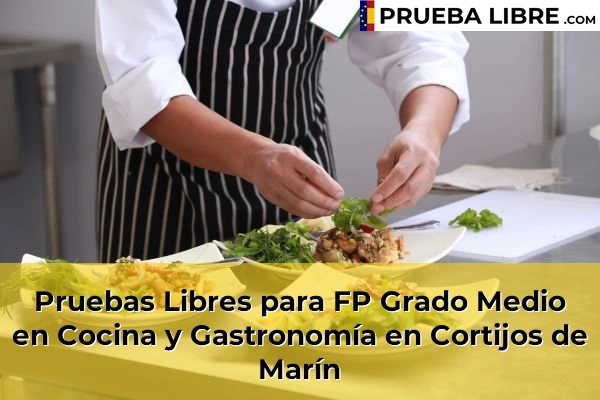 Pruebas Libres para FP Grado Medio en Cocina y Gastronomía en Ensenada San Miguel 56 Pruebas Libres para FP Grado Medio en Cocina y Gastronomía en Cortijos de Marín