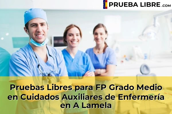 Pruebas Libres para FP Grado Medio en Cuidados Auxiliares de Enfermería en San Cibrao das Viñas 45 Pruebas Libres para FP Grado Medio en Cuidados Auxiliares de Enfermería en A Lamela
