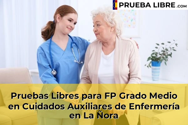 Pruebas Libres para FP Grado Medio en Cuidados Auxiliares de Enfermería en Lorca 82 Pruebas Libres para FP Grado Medio en Cuidados Auxiliares de Enfermería en La Ñora