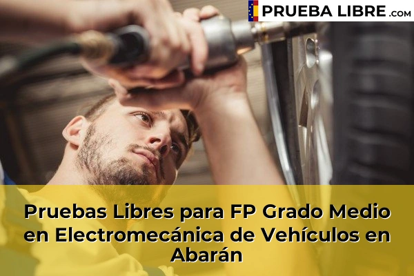 Pruebas Libres para FP Grado Medio en Electromecánica de Vehículos en Águilas 44 Pruebas Libres para FP Grado Medio en Electromecánica de Vehículos en Abarán