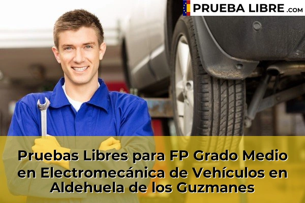 Pruebas Libres para FP Grado Medio en Electromecánica de Vehículos en Aldehuela de los Guzmanes