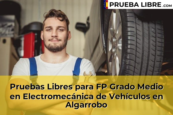 Pruebas Libres para FP Grado Medio en Electromecánica de Vehículos en Algarrobo