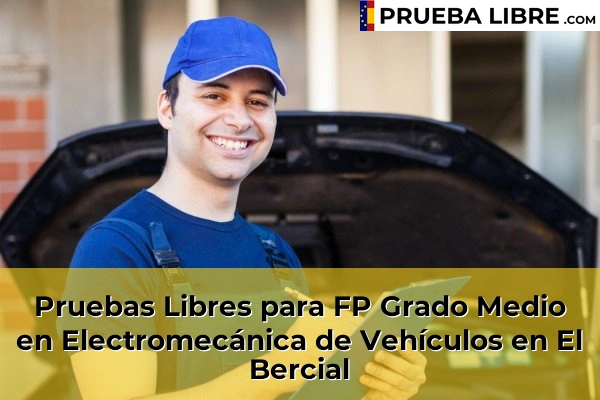 Pruebas Libres para FP Grado Medio en Electromecánica de Vehículos en Torrejón de Ardoz 76 Pruebas Libres para FP Grado Medio en Electromecánica de Vehículos en El Bercial