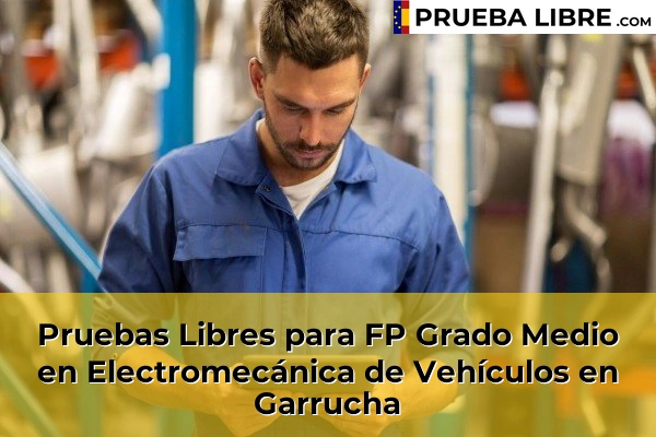 Pruebas Libres para FP Grado Medio en Electromecánica de Vehículos en Huércal-Overa 63 Pruebas Libres para FP Grado Medio en Electromecánica de Vehículos en Garrucha
