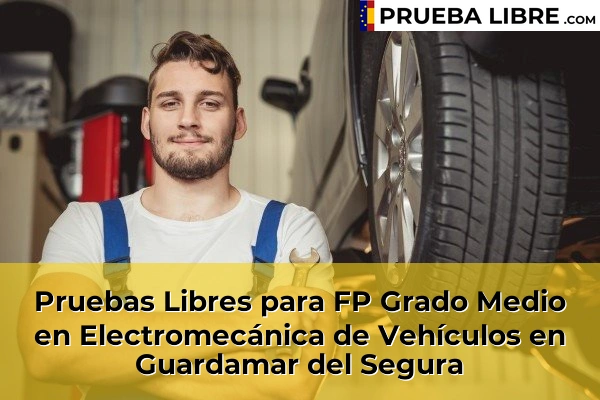 Pruebas Libres para FP Grado Medio en Electromecánica de Vehículos en Elche 84 Pruebas Libres para FP Grado Medio en Electromecánica de Vehículos en Guardamar del Segura