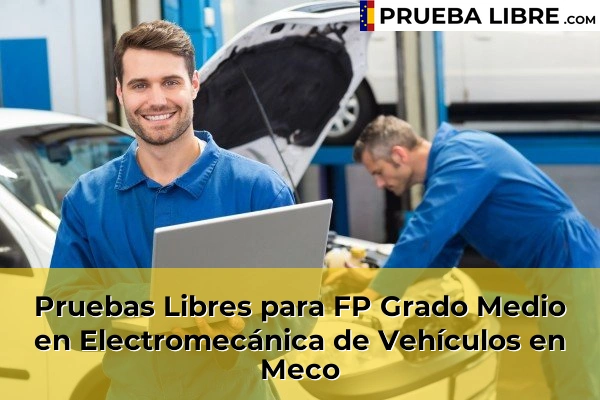 Pruebas Libres para FP Grado Medio en Electromecánica de Vehículos en Torrejón de Ardoz 100 Pruebas Libres para FP Grado Medio en Electromecánica de Vehículos en Meco