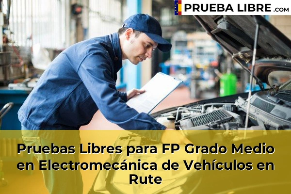 Pruebas Libres para FP Grado Medio en Electromecánica de Vehículos en Albendín 76 Pruebas Libres para FP Grado Medio en Electromecánica de Vehículos en Rute