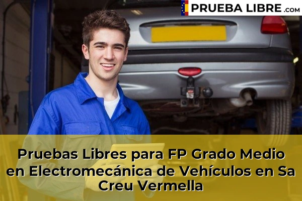 Pruebas Libres para FP Grado Medio en Electromecánica de Vehículos en Muro 83 Pruebas Libres para FP Grado Medio en Electromecánica de Vehículos en Sa Creu Vermella