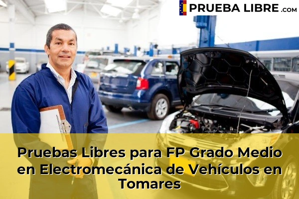 Pruebas Libres para FP Grado Medio en Electromecánica de Vehículos en Dos Hermanas 96 Pruebas Libres para FP Grado Medio en Electromecánica de Vehículos en Tomares