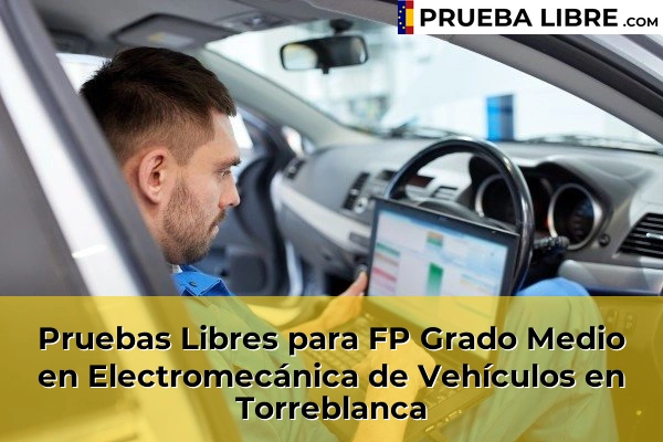 Pruebas Libres para FP Grado Medio en Electromecánica de Vehículos en Torreblanca