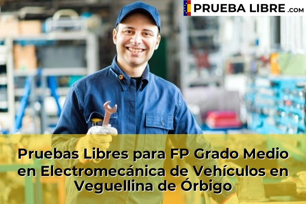 Pruebas Libres para FP Grado Medio en Electromecánica de Vehículos en Trobajo del Camino 58 Pruebas Libres para FP Grado Medio en Electromecánica de Vehículos en Veguellina de Órbigo