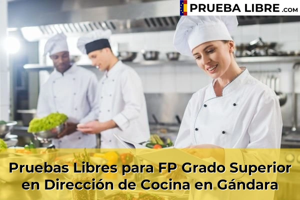 Pruebas Libres para FP Grado Superior en Dirección de Cocina en A Guarda 81 Pruebas Libres para FP Grado Superior en Dirección de Cocina en Gándara