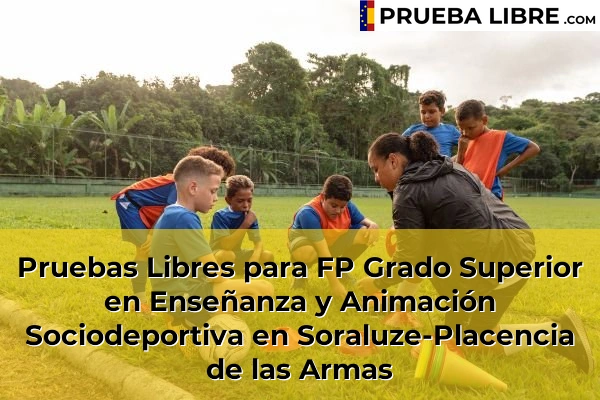 Pruebas Libres para FP Grado Superior en Enseñanza y Animación Sociodeportiva en Pasai San Pedro 80 Pruebas Libres para FP Grado Superior en Enseñanza y Animación Sociodeportiva en Soraluze-Placencia de las Armas