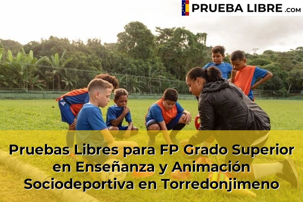 Pruebas Libres para FP Grado Superior en Enseñanza y Animación Sociodeportiva en Villanueva del Arzobispo 63 Pruebas Libres para FP Grado Superior en Enseñanza y Animación Sociodeportiva en Torredonjimeno
