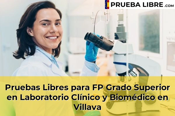 Pruebas Libres para FP Grado Superior en Laboratorio Clínico y Biomédico en Gorráiz 75 Pruebas Libres para FP Grado Superior en Laboratorio Clínico y Biomédico en Villava