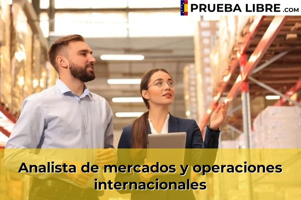 Empleo FP Grado Superior en Comercio Internacional 2 Analista de mercados y operaciones internacionales