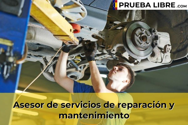 Empleo FP Grado Superior en Automoción 2 Asesor de servicios de reparación y mantenimiento