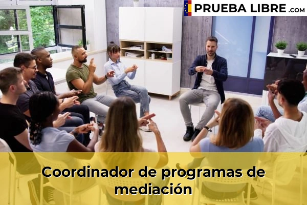Empleo FP Grado Superior en Mediación Comunicativa 3 Coordinador de programas de mediación