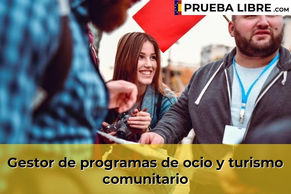 Gestor de programas de ocio y turismo comunitario