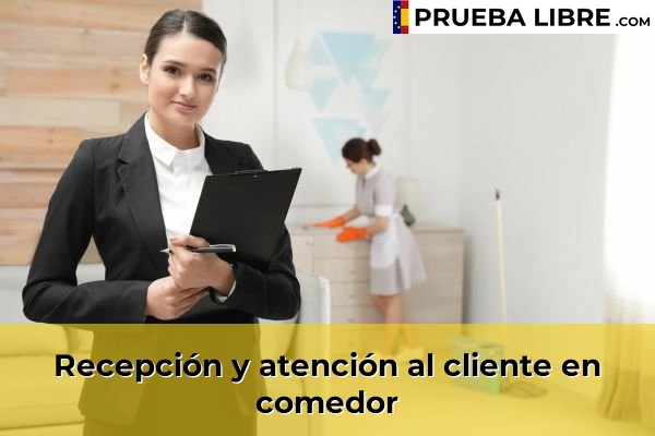 Empleo FP Grado Medio en Servicios en Restauración 5 Recepción y atención al cliente en comedor