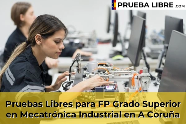 Pruebas Libres para FP Grado Superior en Mecatrónica Industrial en A Coruña